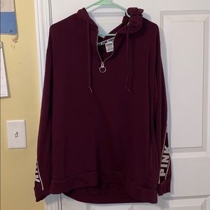 Pink hoodie